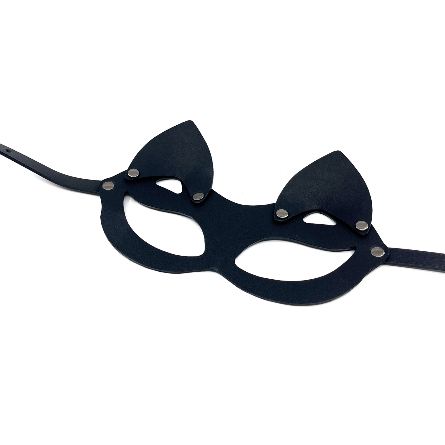 Classic Leather Cat Mask