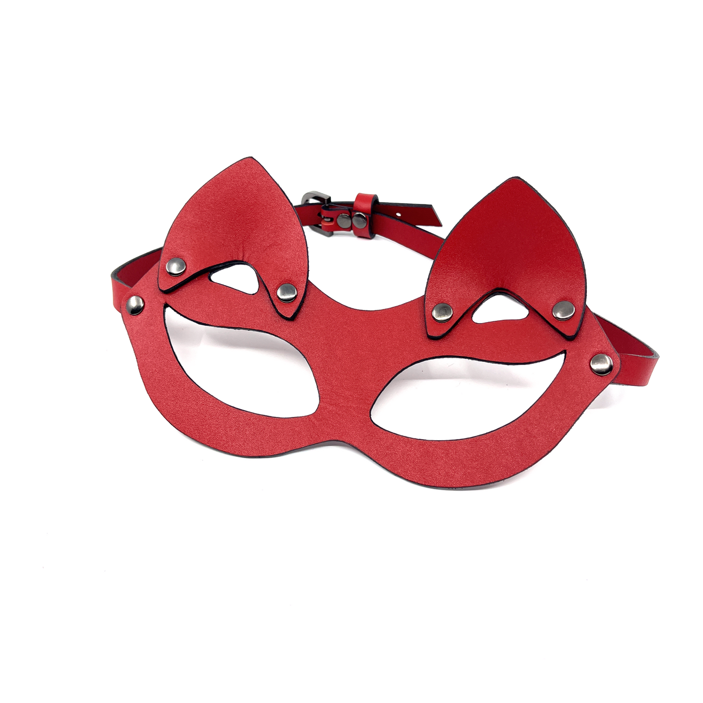 Classic Leather Cat Mask