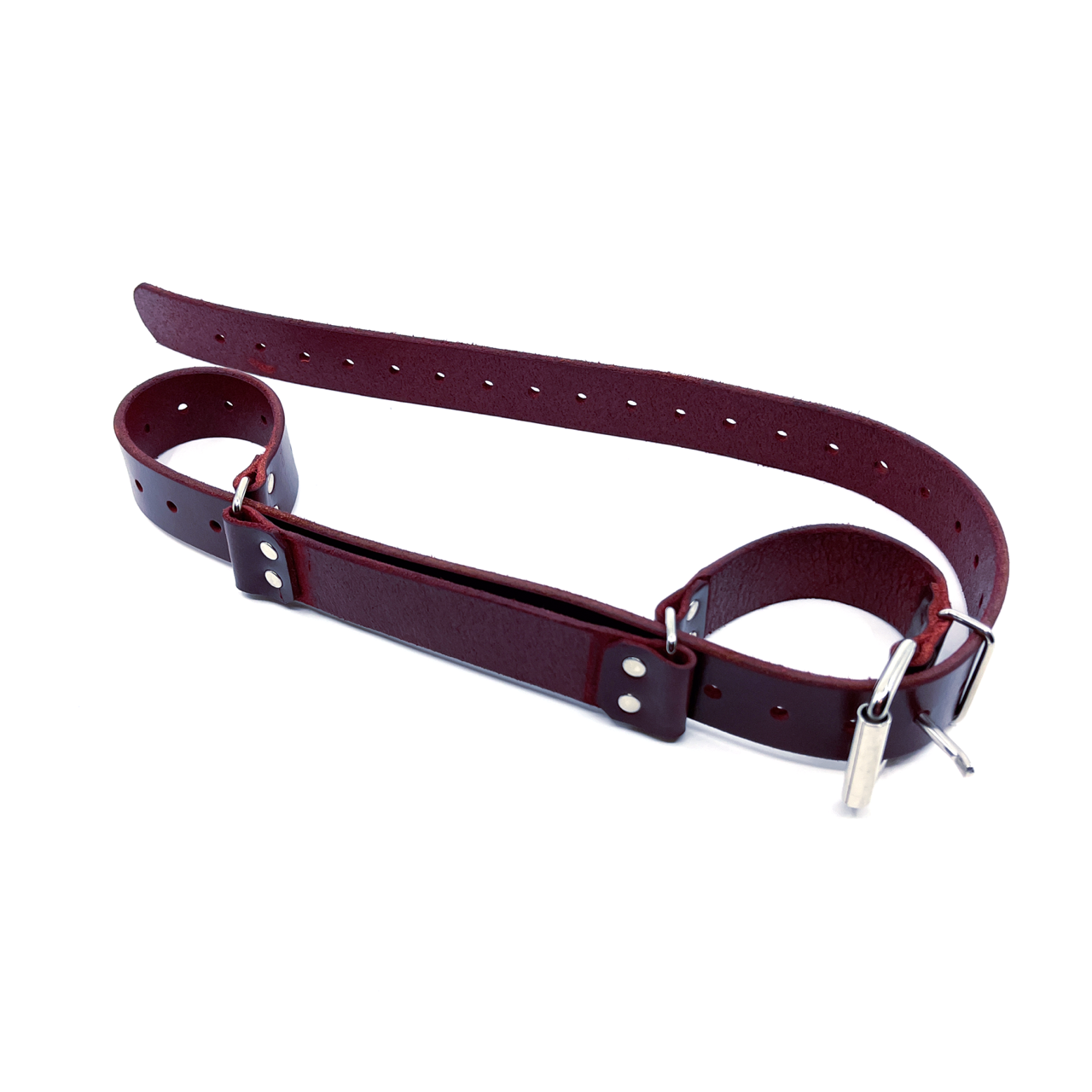 Leather Bondage Belt - 1.25"