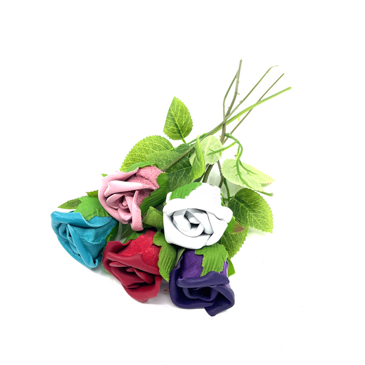 Handcrafted Leather Rose